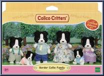 Border Collie Family from Calico Critters - Basic Series manufactured by Epoch [Front]