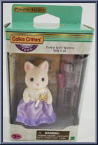Silk Cat from Calico Critters - Town Girl Series manufactured by Epoch [Front]