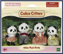 Wilder Panda Family from Calico Critters - Basic Series manufactured by Epoch [Front]