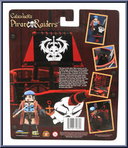 Vendetta (with Anne Bonny) from Calico Jack's Pirate Raiders - Minimates - Vehicles manufactured by Diamond Select [Back]