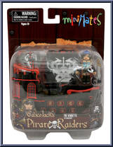 Vendetta (with Anne Bonny) from Calico Jack's Pirate Raiders - Minimates - Vehicles manufactured by Diamond Select [Front]