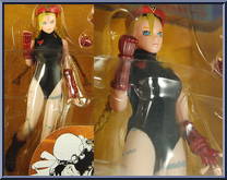 Cammy (Black) from Capcom Queens - Boxed Figures manufactured by Moby Dick [Front]