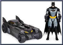 Tactical Batman + Batmobile from Caped Crusader - 12" Scale manufactured by Spinmaster [Loose]