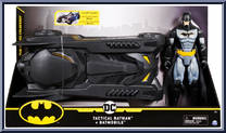 Tactical Batman + Batmobile from Caped Crusader - 12" Scale manufactured by Spinmaster [Front]