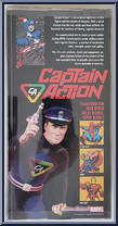 Captain America from Captain Action - Basic Series manufactured by Round 2 [Back]