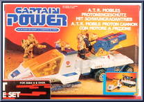 A.T.R. Mobile Proton Cannon from Captain Power - Vehicles manufactured by Mattel [Front]