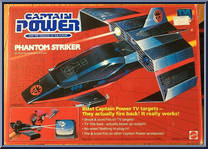 Phantom Striker from Captain Power - Vehicles manufactured by Mattel [Front]