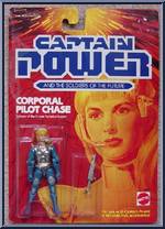 Pilot Chase from Captain Power - Series 2 manufactured by Mattel [Front]