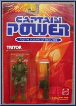 Tritor from Captain Power - Series 2 manufactured by Mattel [Front]