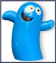 Blooregard Wacky Writer (Toy) from Cartoon Network - Foster's Home for Imaginary Friends manufactured by McDonald's [Loose]