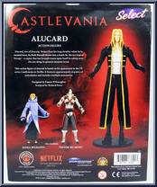 Alucard from Castlevania - Series 1 manufactured by Diamond Select [Back]