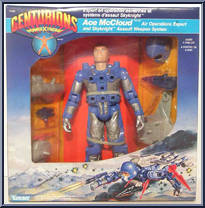 Ace McCloud from Centurions - Basic Series manufactured by Kenner [Front]