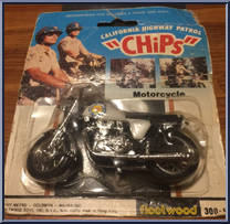 Motorcycle from CHiPs - Basic Series manufactured by Fleetwood [Front]