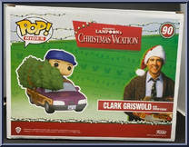 Clark Griswold (with Station Wagon) from Christmas Vacation - Pop! Rides manufactured by Funko [Back]