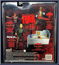 Jason Voorhees (Friday the 13th - Jason Lives) from Cinema of Fear - Series 2 manufactured by Mezco [Back]