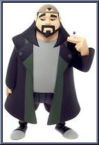 Silent Bob from Clerks Inaction Figures - Series 1 - Clerks manufactured by Graphitti Designs [Loose]