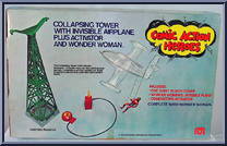 Collapsing Tower with Invisible Plane from Comic Action Heroes - Accessories manufactured by Mego [Back]