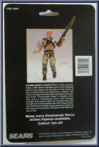 Commander Chaos from Commando Force - Basic Series manufactured by Remco [Back]