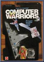 Debugg from Computer Warriors - Basic Series manufactured by Mattel [Front]