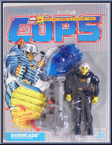 Barricade from C.O.P.S. N Crooks - Series 1 - C.O.P.S. manufactured by Hasbro [Front]