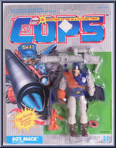 Sgt. Mace from C.O.P.S. N Crooks - Series 1 - C.O.P.S. manufactured by Hasbro [Front]