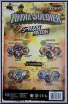 3-Man Recon #1 from Corps! - Total Soldier manufactured by Lanard Toys [Back]