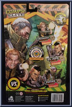 Trickshot / El Jefe / Smoke from Corps! - Elite manufactured by Lanard Toys [Back]
