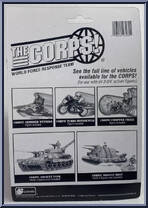 Whispering Willie from Corps! - World Force Response Team manufactured by Lanard Toys [Back]
