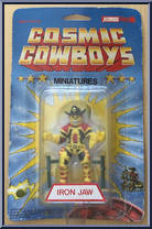 Iron Jaw from Cosmic Cowboys - Miniatures manufactured by Acamas Toys [Front]
