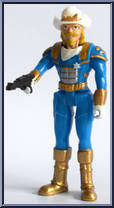 Starmarshall Colt Laezor (Blue) from Cosmic Cowboys - Basic Series manufactured by NeMA Studios [Loose]