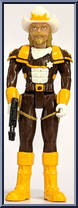 Starmarshall Colt Laezor (Brown) from Cosmic Cowboys - Basic Series manufactured by NeMA Studios [Loose]