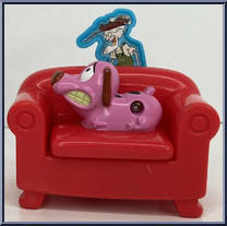 Courage Coach Launcher from Courage the Cowardly Dog - Basic Series manufactured by Subway [Loose]