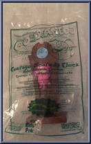 Courage Scaredy Clock from Courage the Cowardly Dog - Basic Series manufactured by Subway [Front]