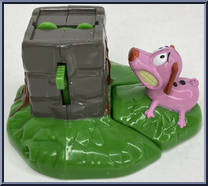 Scary Wall Launcher from Courage the Cowardly Dog - Basic Series manufactured by Subway [Loose]
