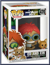 Ed and Ein from Cowboy Bebop - Pop! Vinyl Figures manufactured by Funko [Front]