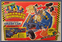 Student Driver Crash Car (with Axel) from Crash Dummies - Accessories manufactured by Tyco [Front]