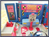 Crash Test Center from Crash Dummies - Playsets manufactured by Tyco [Loose]