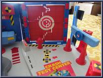 Crash Test Center from Crash Dummies - Playsets manufactured by Tyco [Loose]