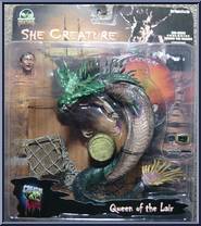 Queen of the Lair (She Creature) from Creature Features - Basic Series manufactured by Stan Winston [Front]