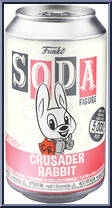 Crusader Rabbit (Chase) from Crusader Rabbit - Soda manufactured by Funko [Front]