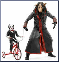 Jigsaw Killer & Saw Puppet from Cult Classics - Series 5 manufactured by Neca [Loose]