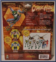 Cyberfrog Trikk Rhan (Blue) from Cyberfrog - Basic Series manufactured by All Caps Comics [Back]