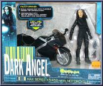 Max X5-452 (with Motorcycle) from Dark Angel - Deluxe Figures manufactured by Art Asylum [Front]