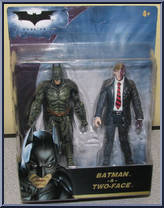 Batman & Two-Face from Dark Knight - [3 3/4" Scale] 2-Packs manufactured by Mattel [Front]