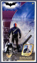 Deathstroke (Blade Attack) from Dark Knight - [5" Scale] Series 3 manufactured by Mattel [Front]