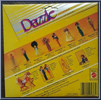 Glowing Glamour from Dazzle - Clothes manufactured by Hasbro [Back]