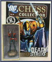 Deathstroke from DC Chess Collection - Basic Series manufactured by Eaglemoss [Front]