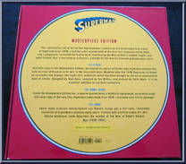 Superman from DC - Masterpiece Edition manufactured by Chronicle Books [Back]