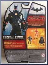 Knightfall Batman from DC Comics Multiverse - Arkham Origins manufactured by Mattel [Back]