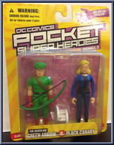 Silver Age Green Arrow / Black Canary from DC Comics - Pocket Super Heroes - Series 2 manufactured by DC Direct [Front]